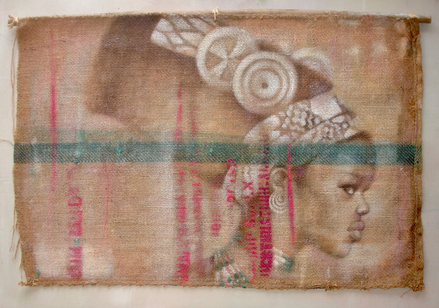 Afica Pre Coloniale Simona Marziani Original painting for sale