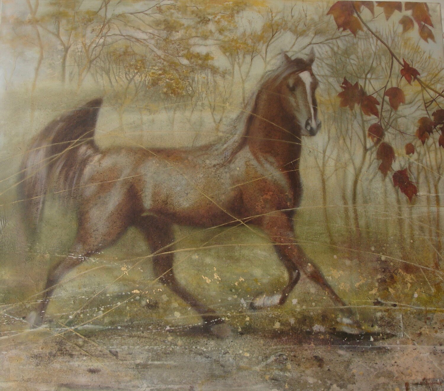 Horse Simona Marziani Original painting for sale