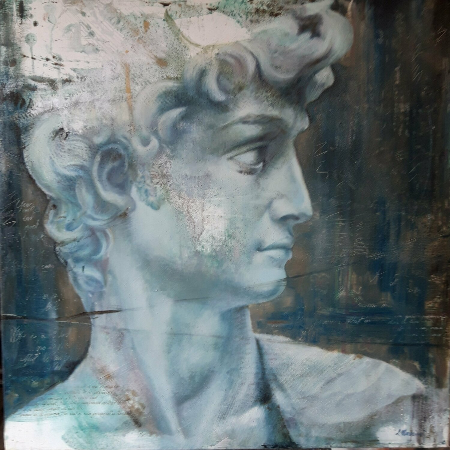 David Simona Marziani Original painting for sale