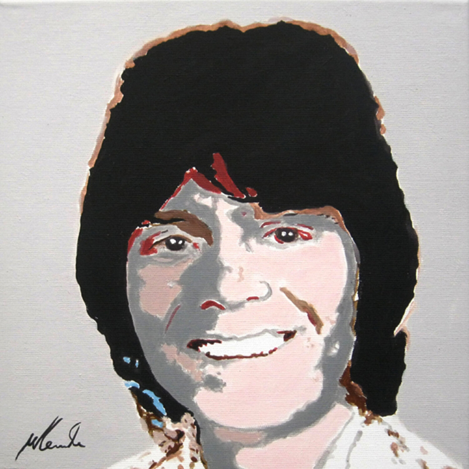 PR 41 Cliff Richard Willi Lemke Original painting for sale