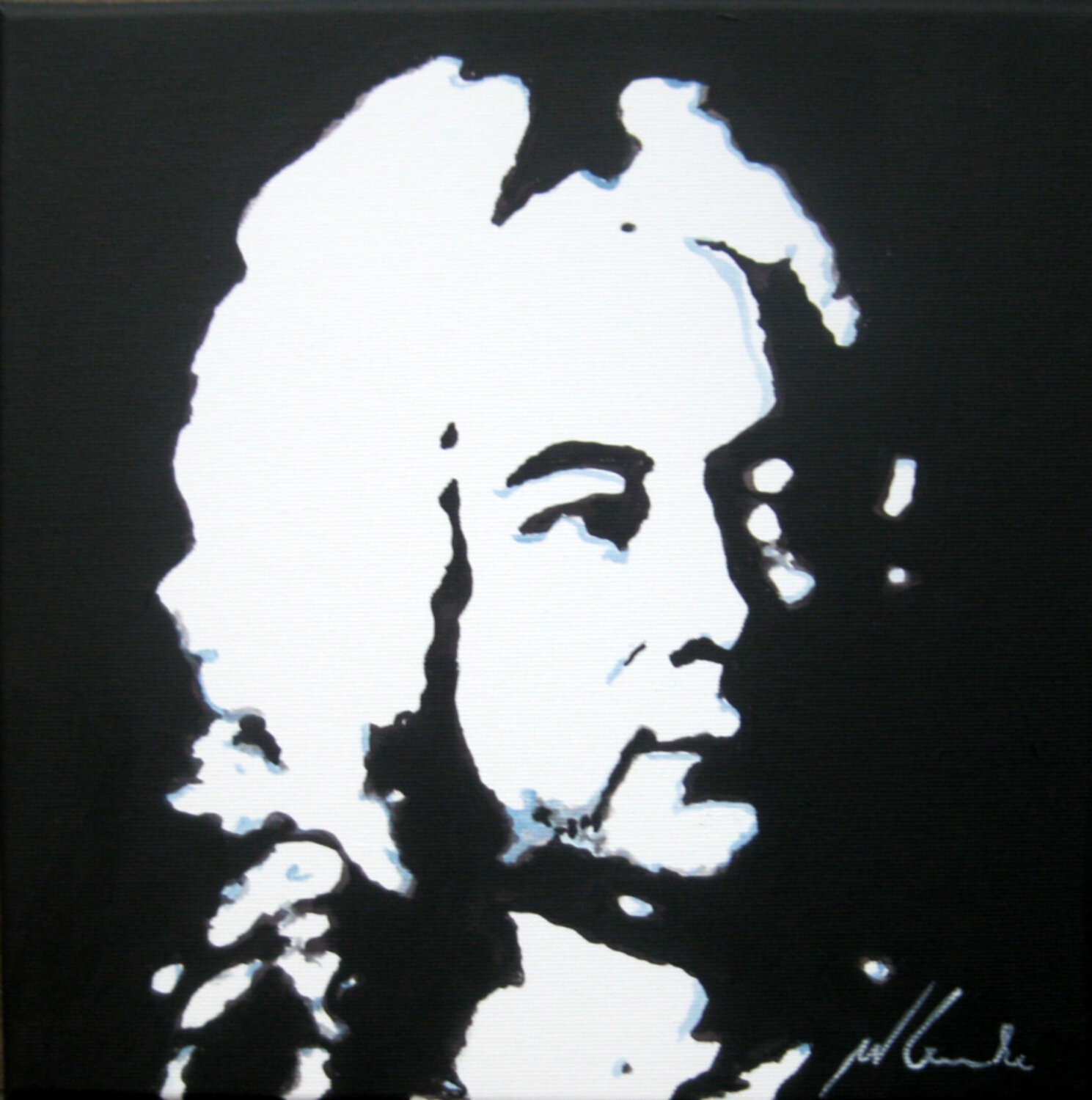 PR 39 Georg Friedrich Händel Willi Lemke Original painting for sale