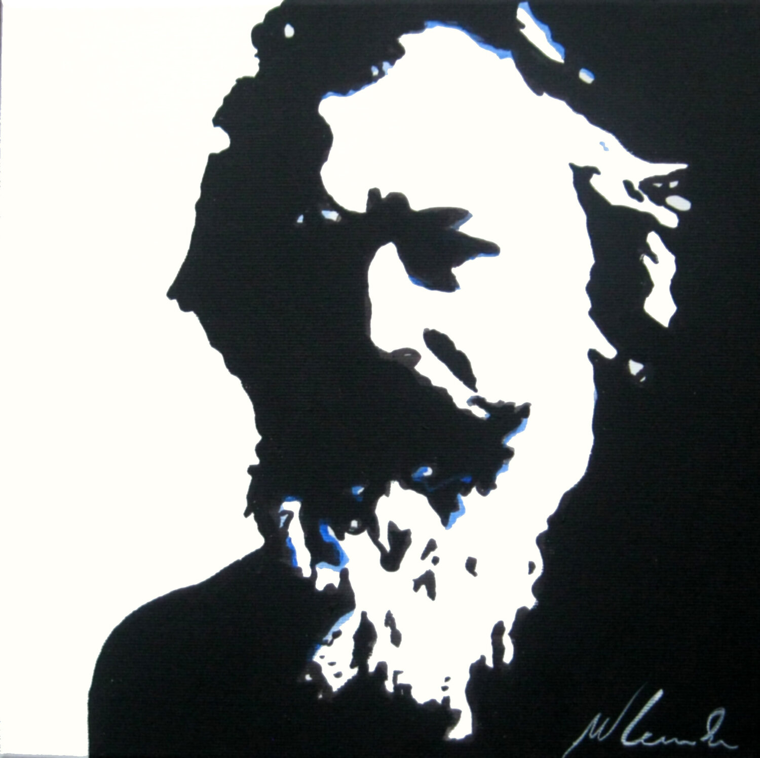 PR 40 Johannes Brahms Willi Lemke Original painting for sale