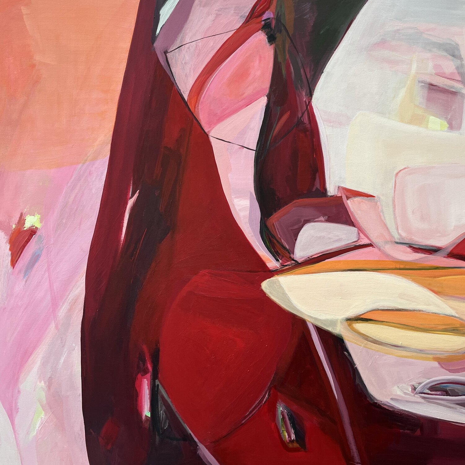 Curtain Call Irene Nelson Original painting for sale