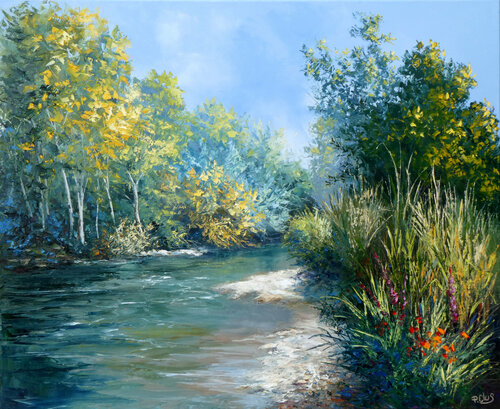 Le Rognon à Vignes by Pascal Clus, Painting for Sale on Select
