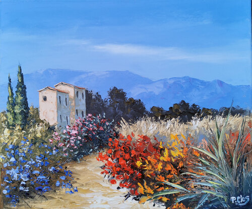 Ballade provençale by Pascal Clus, Painting for Sale on Select