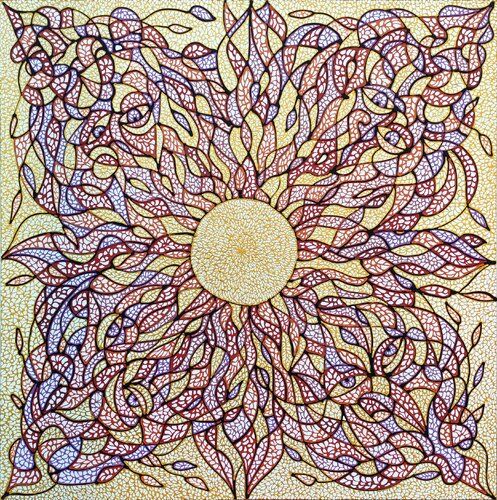 Anziehung der Sonne by Ira Repey, Painting for Sale on Select