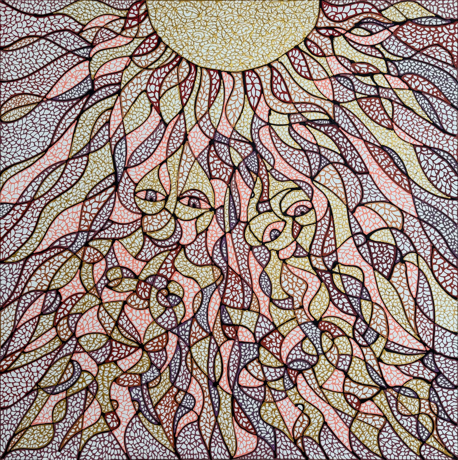 Ruf der Sonne Ira Repey Original painting for sale