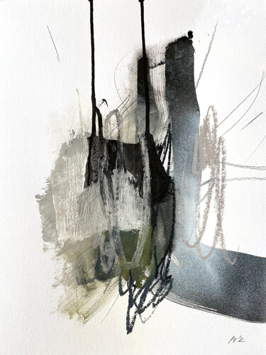 Erwarte das Unerwartete - Nr. 4 by Silvia Ingrid Hummer, Painting for Sale on Select