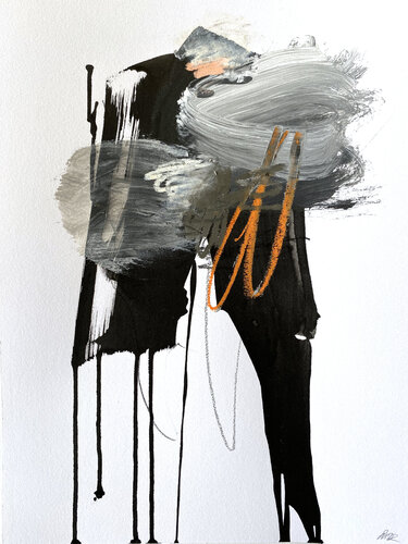 Erwarte das Unerwartete - Nr. 6 by Silvia Ingrid Hummer, Painting for Sale on Select