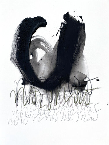 now or never - Nr. 8 by Silvia Ingrid Hummer, Painting for Sale on Select
