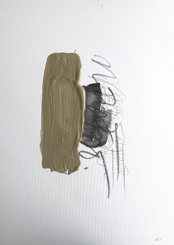 now or never - Nr. 14 by Silvia Ingrid Hummer, Painting for Sale on Select