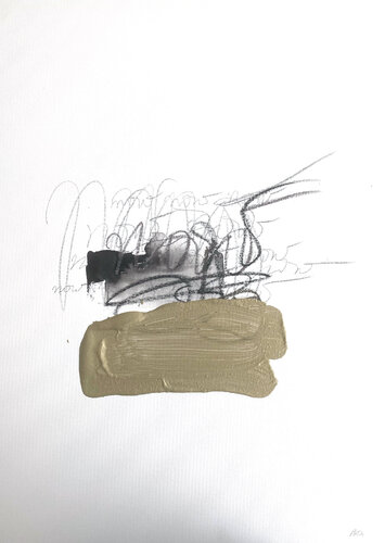 now or never - Nr. 15 by Silvia Ingrid Hummer, Painting for Sale on Select