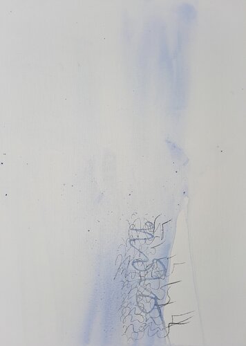 Seegeflüster Nr. 5 by Silvia Ingrid Hummer, Painting for Sale on Select