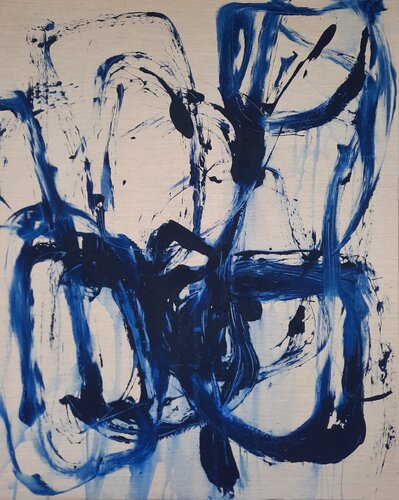 Seegeflüster Nr. 6 by Silvia Ingrid Hummer, Painting for Sale on Select