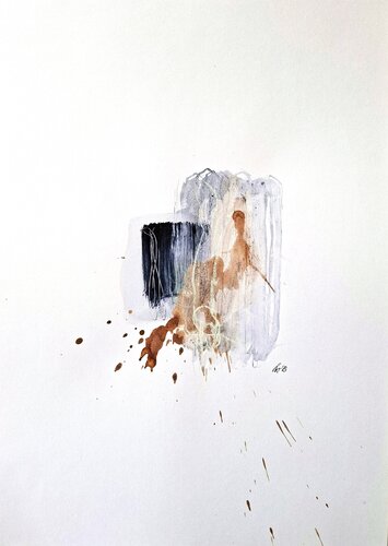 wine art - Nr. 9 von Silvia Ingrid Hummer, Malerei kaufen auf Select