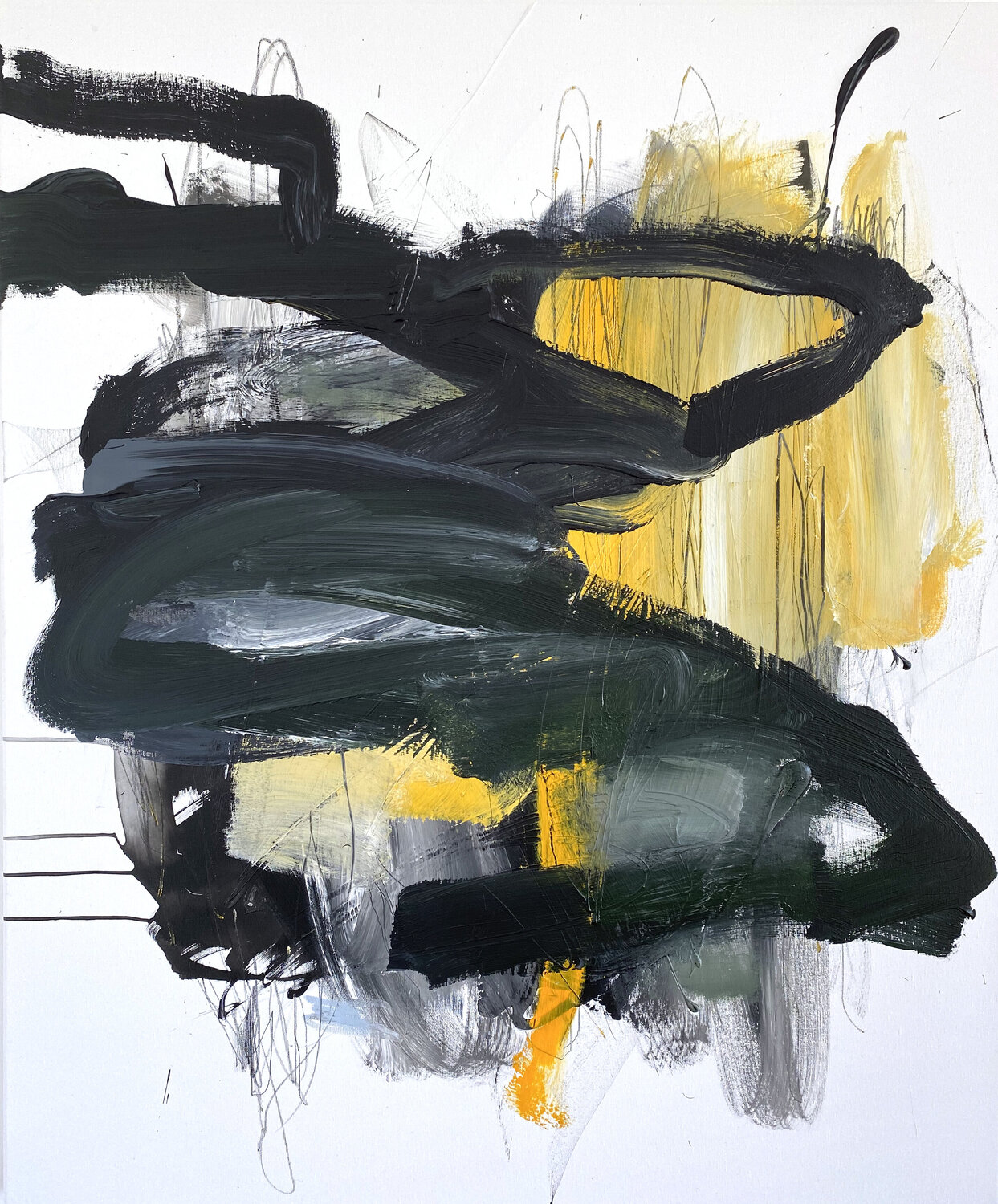 Erwarte das Unerwartete - Nr. 9 Silvia Ingrid Hummer Original painting for sale