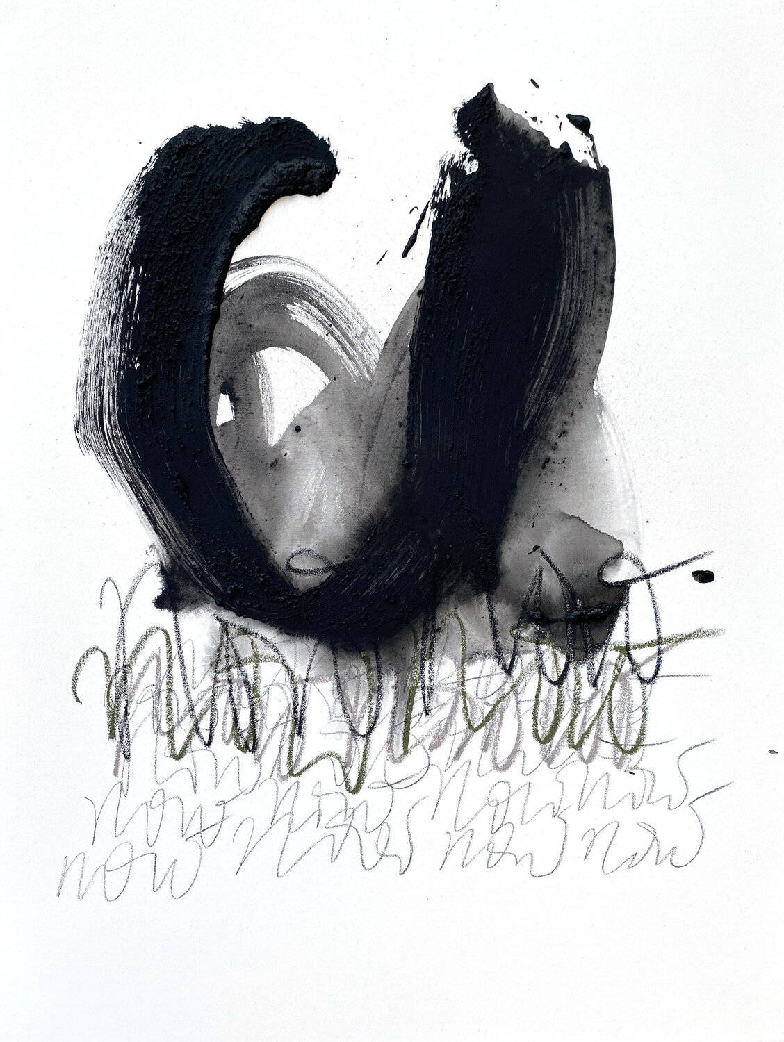 now or never - Nr. 8 Silvia Ingrid Hummer Original painting for sale
