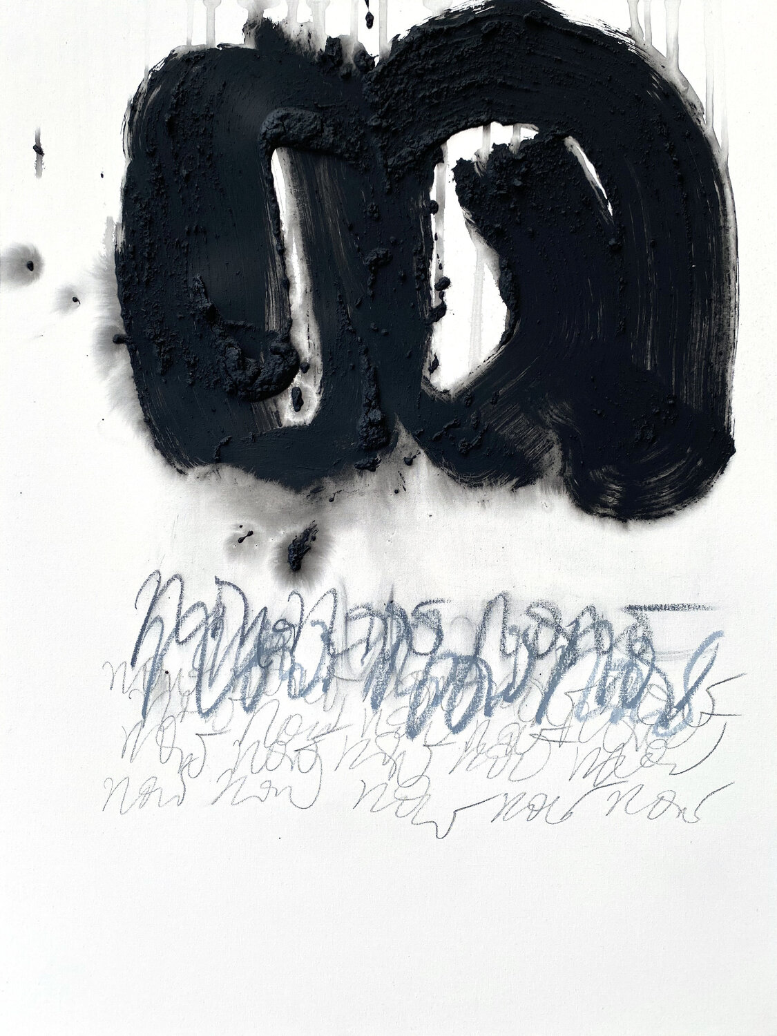 now or never - Nr. 9 Silvia Ingrid Hummer Original painting for sale