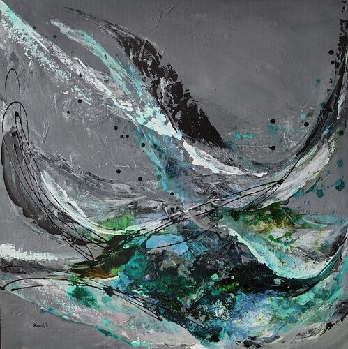 Jade by Johanna Sanna, Painting for Sale on Select