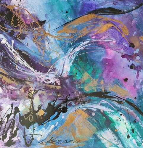 Solidarité by Johanna Sanna, Painting for Sale on Select