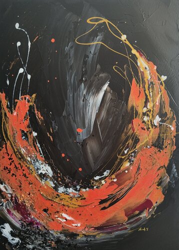 Dualité by Johanna Sanna, Painting for Sale on Select