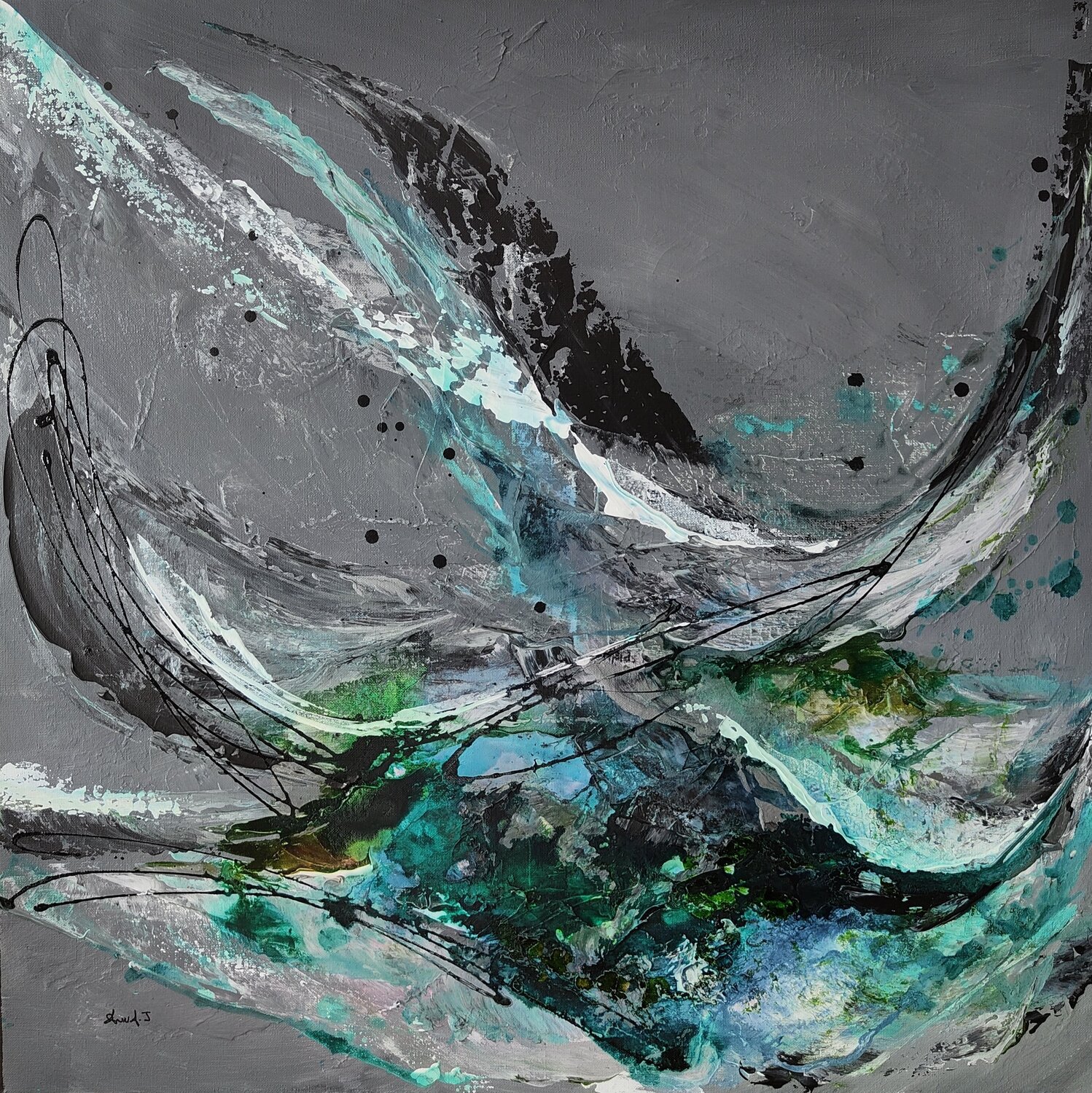 Jade Johanna Sanna Original painting for sale