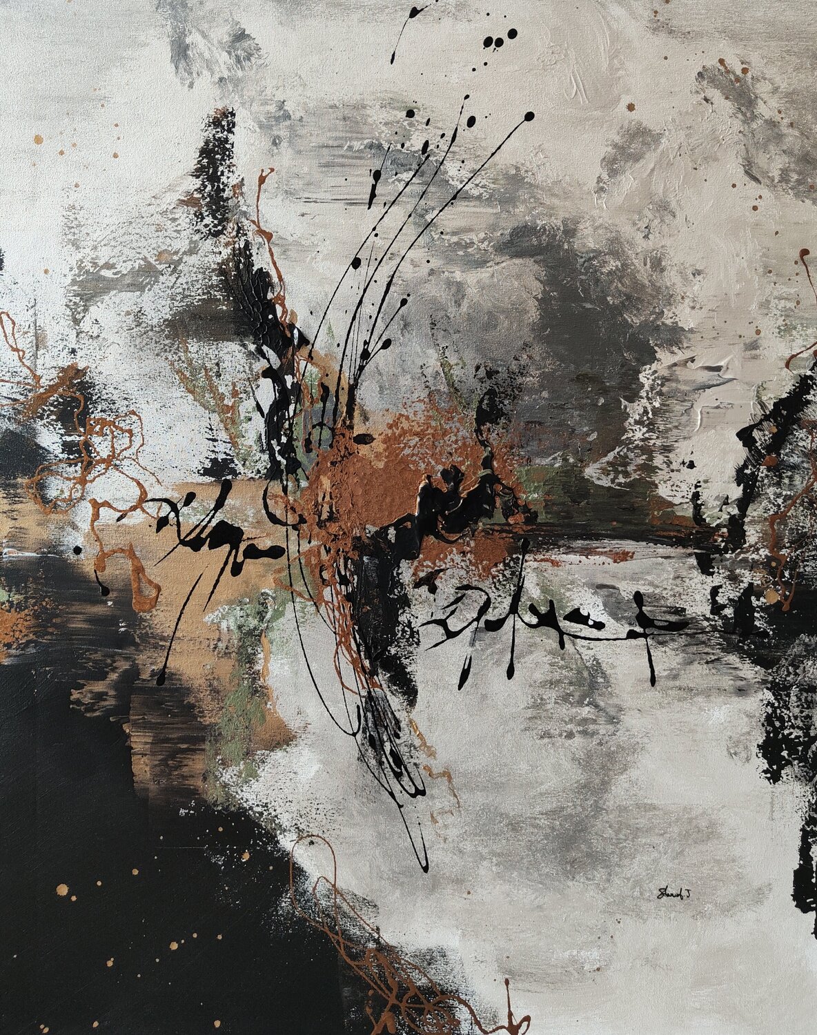 Frisson Johanna Sanna Original painting for sale