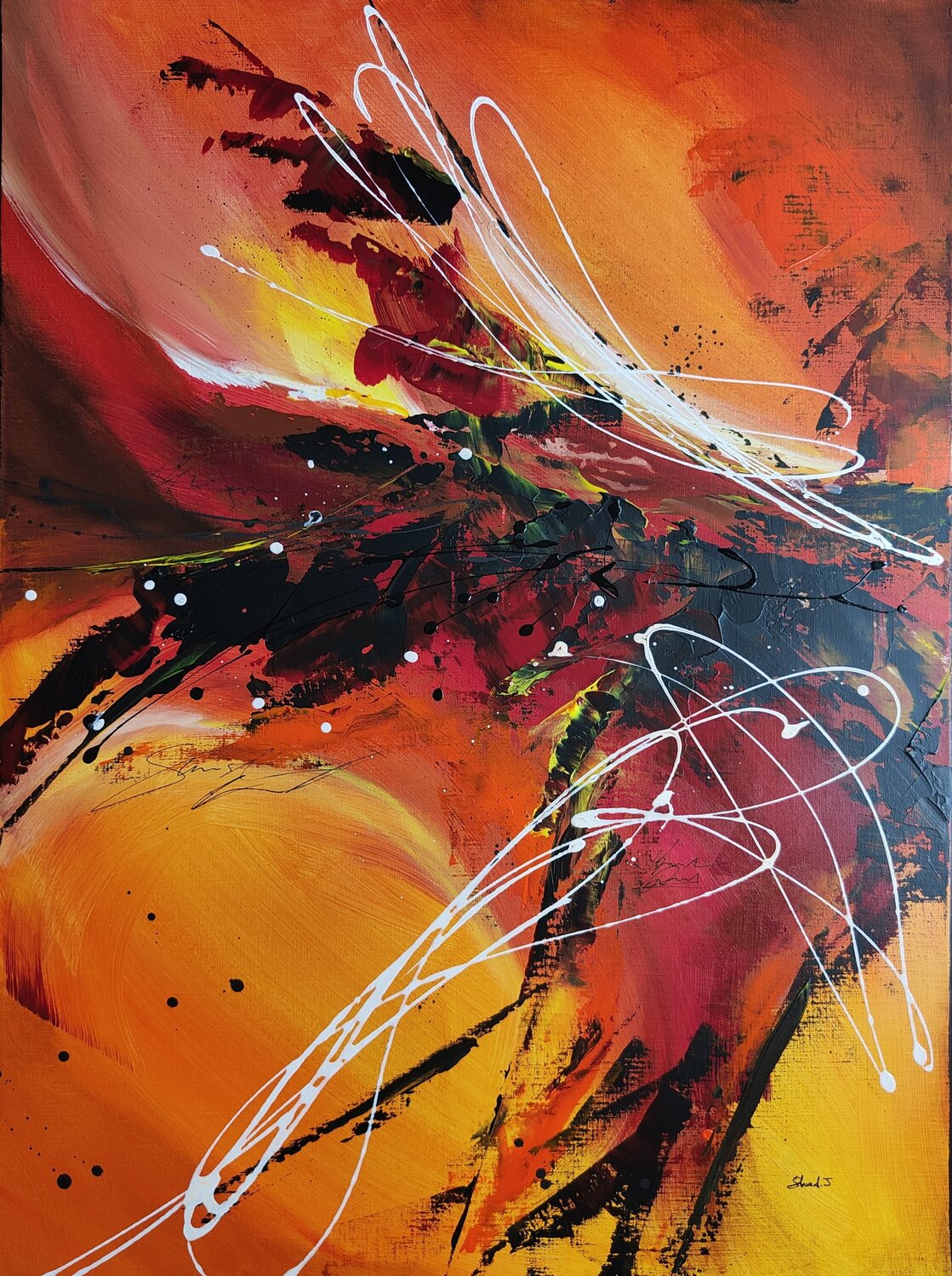 Irréel Johanna Sanna Original painting for sale
