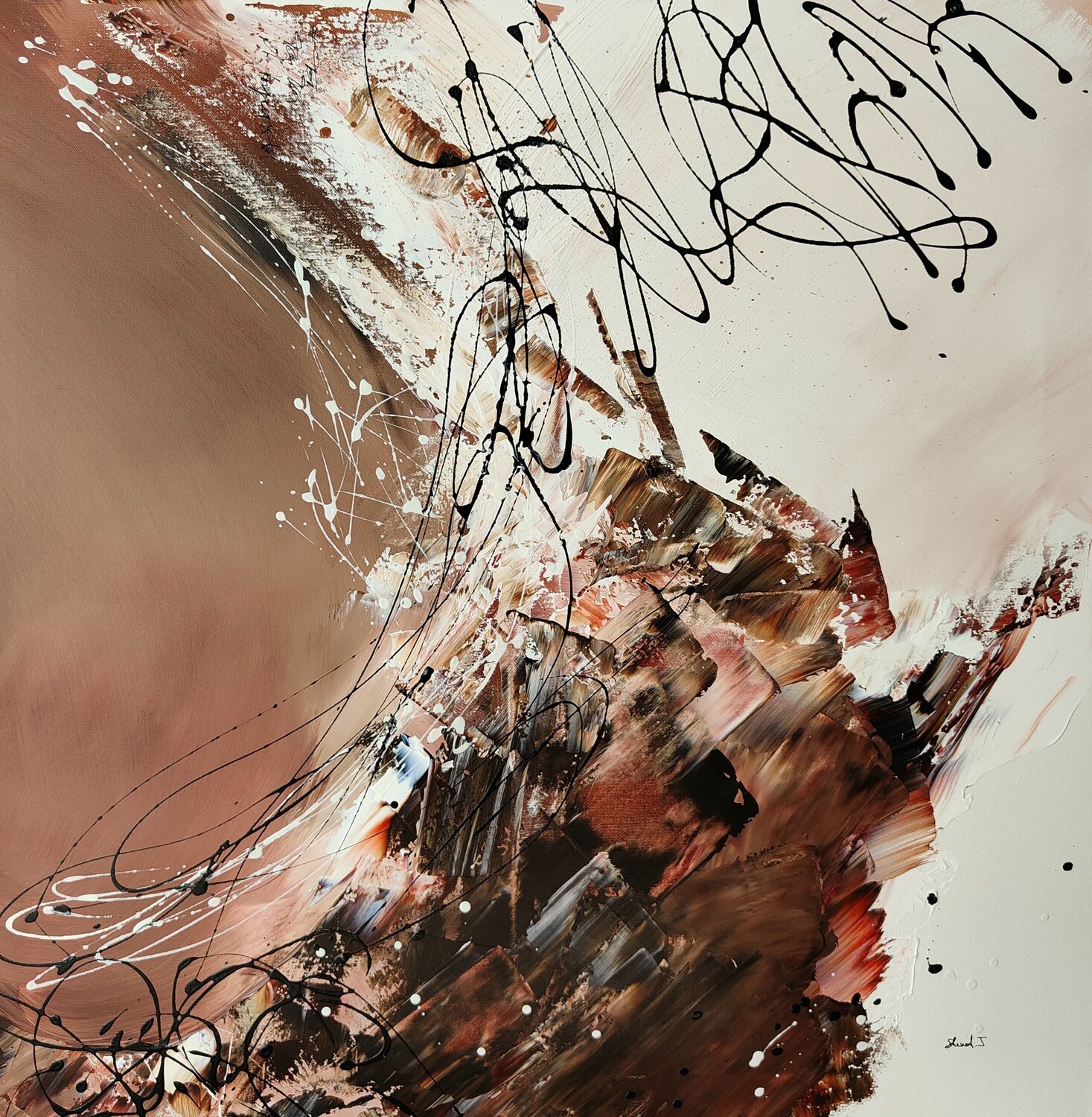 Félicité Johanna Sanna Original painting for sale
