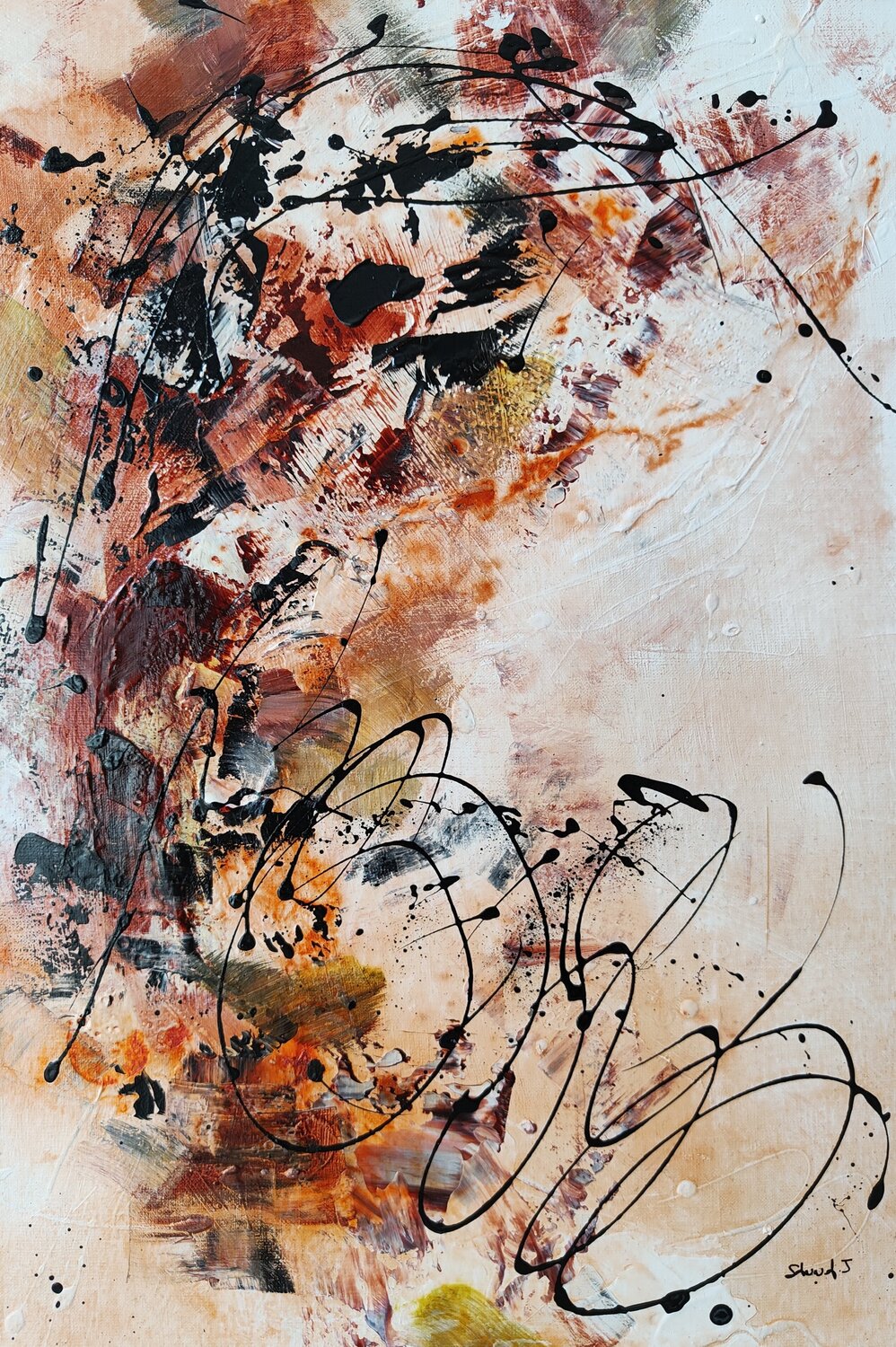Renaissance Johanna Sanna Original painting for sale