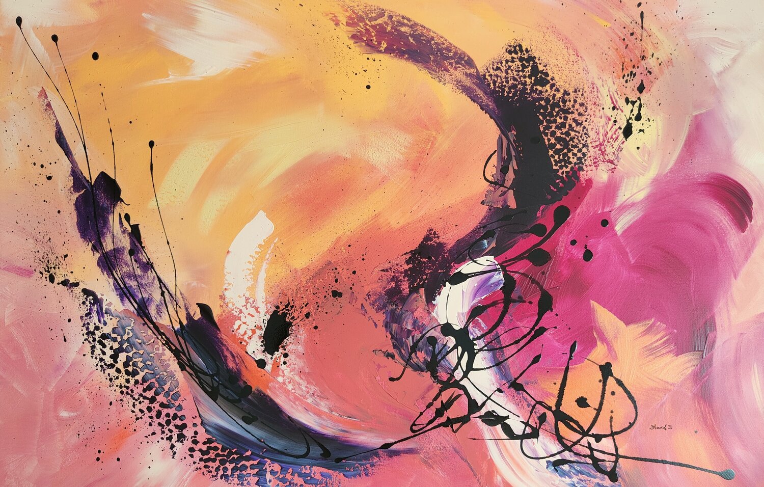 Rêverie Johanna Sanna Original painting for sale
