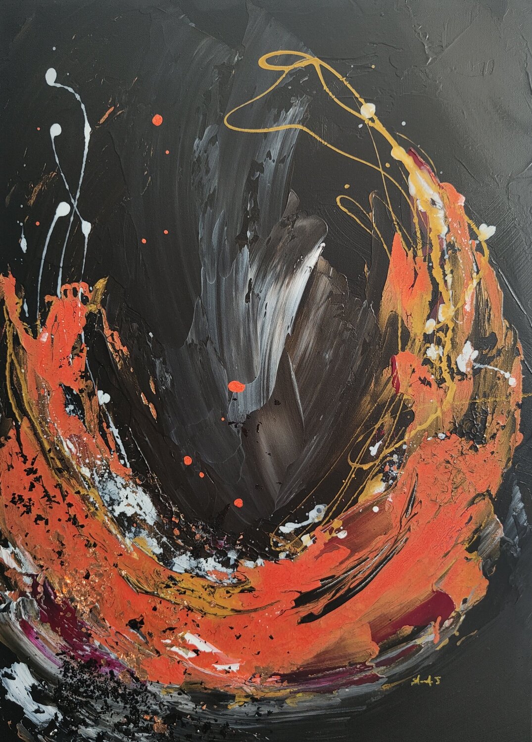Dualité Johanna Sanna Original painting for sale