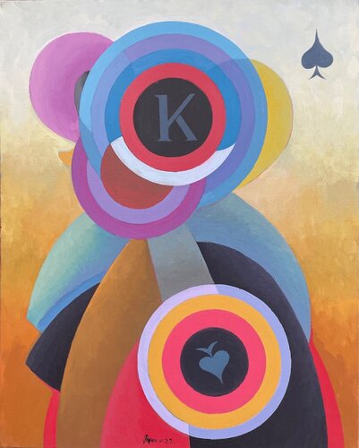 König Pick by Victor Popov, Painting for Sale on Select