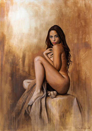 Pyramide by Jean-Pierre André Leclercq, Painting for Sale on Select