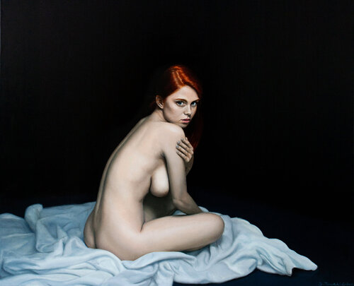 Antarès (Alice 14) by Jean-Pierre André Leclercq, Painting for Sale on Select