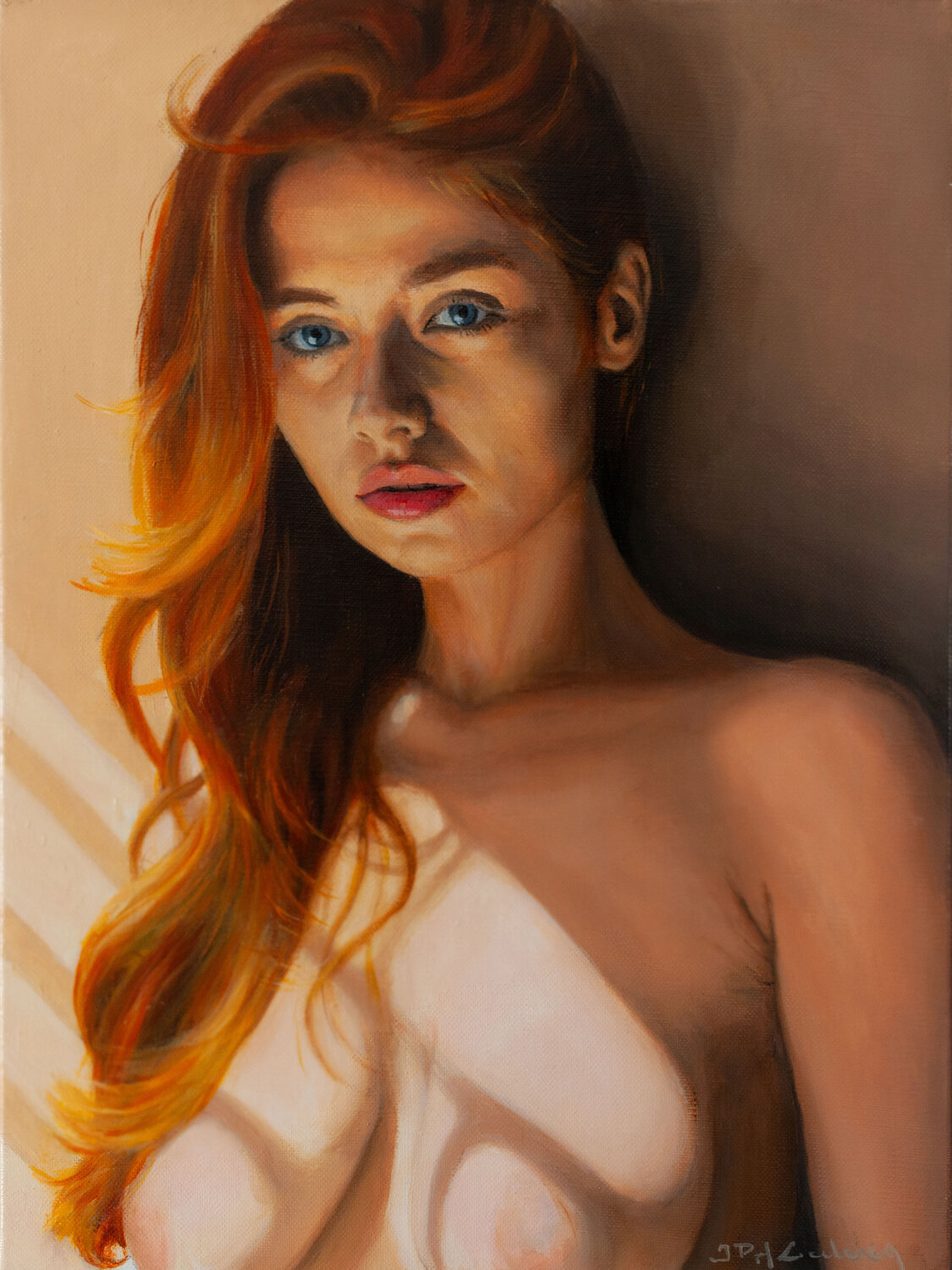 Alice Jean-Pierre André Leclercq Original painting for sale