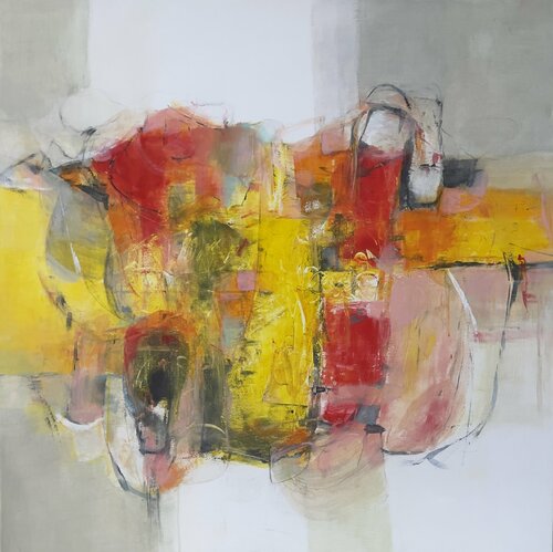 Danza primaverile by Patrizia Simonetti, Painting for Sale on Select