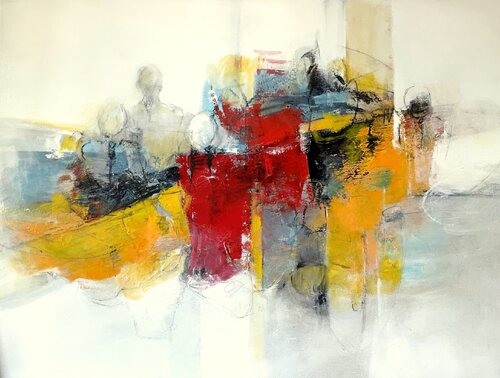 Canto profondo by Patrizia Simonetti, Painting for Sale on Select