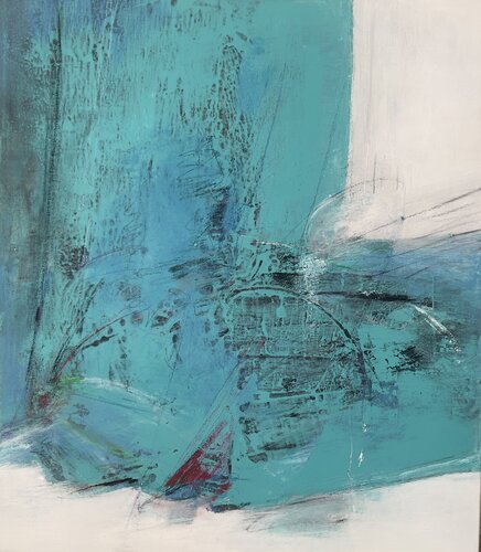 Oltremare by Patrizia Simonetti, Painting for Sale on Select