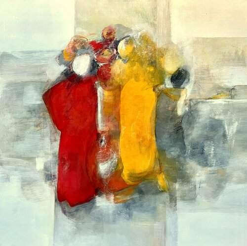 Il dialogo by Patrizia Simonetti, Painting for Sale on Select