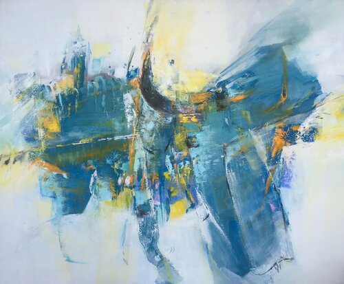 Viaggio in Oriente by Patrizia Simonetti, Painting for Sale on Select
