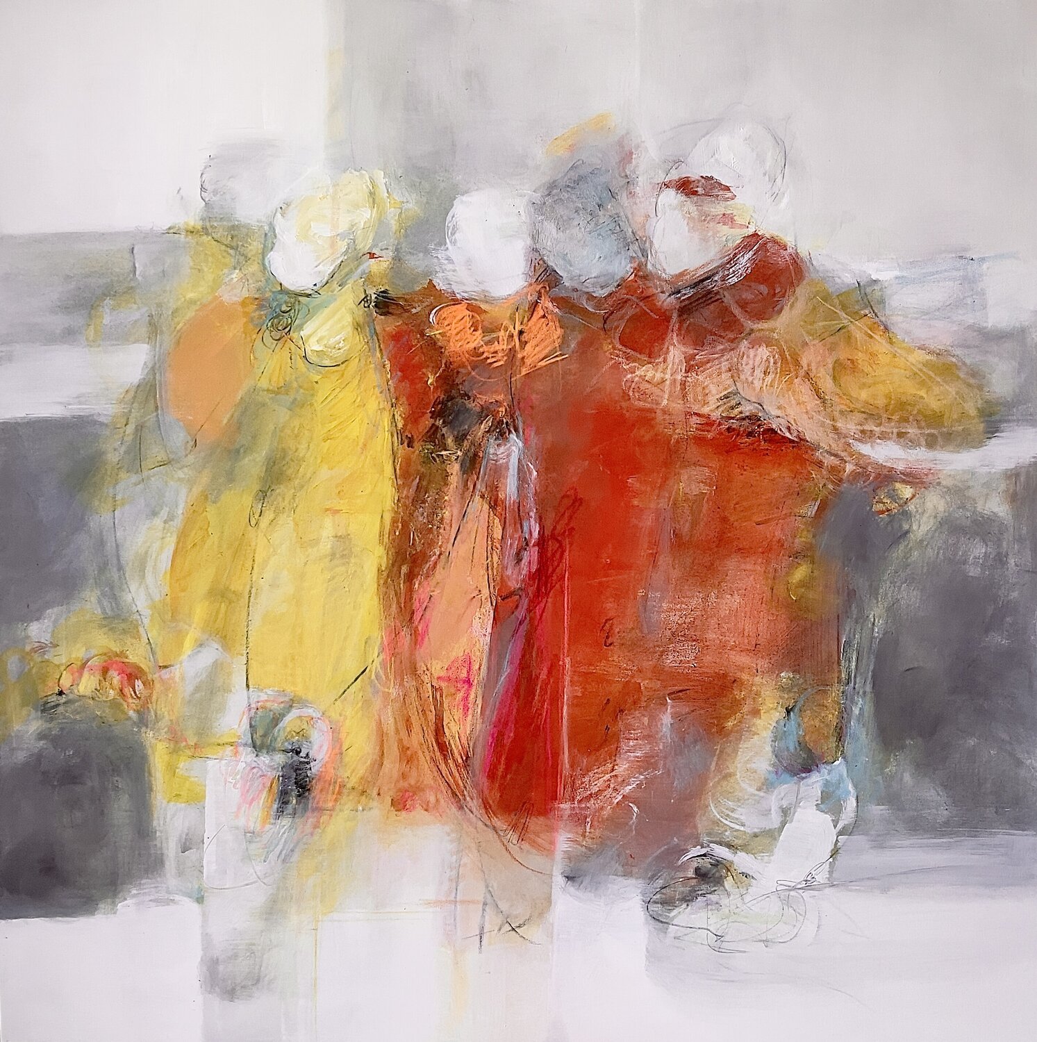 Il gioco delle maschere Patrizia Simonetti Original painting for sale