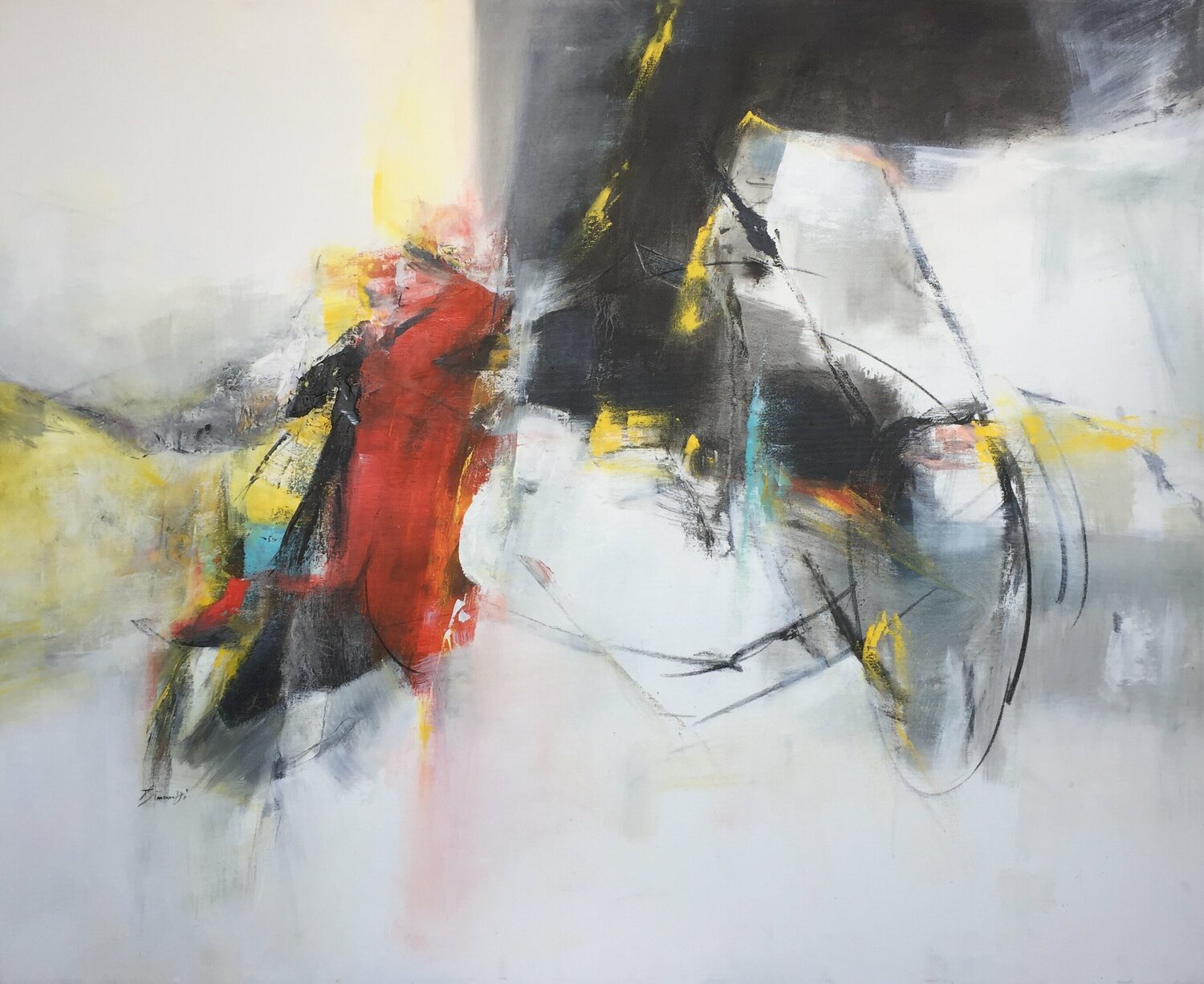 Tra le nuvole Patrizia Simonetti Original painting for sale