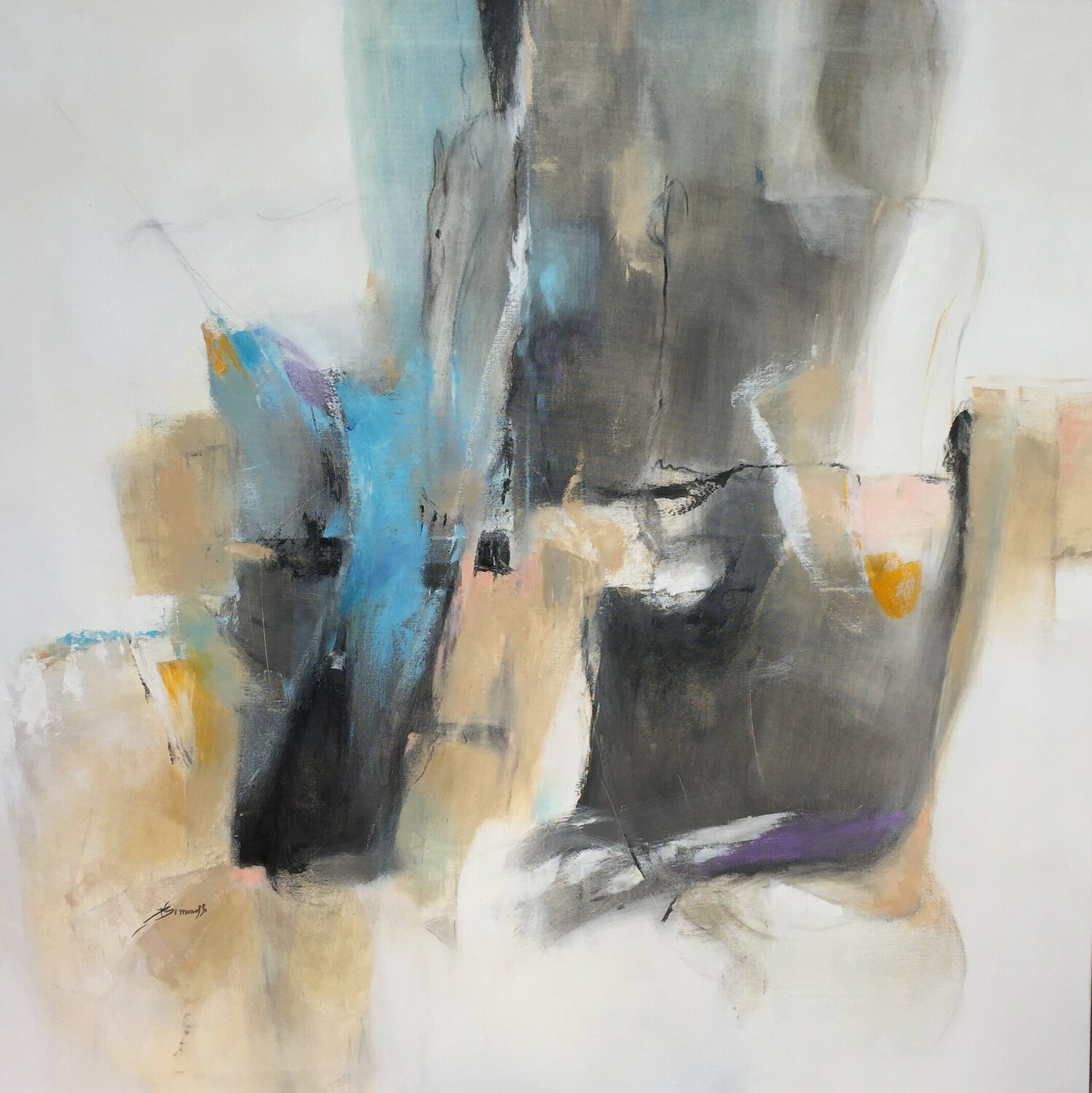 Paesaggi interiori Patrizia Simonetti Original painting for sale