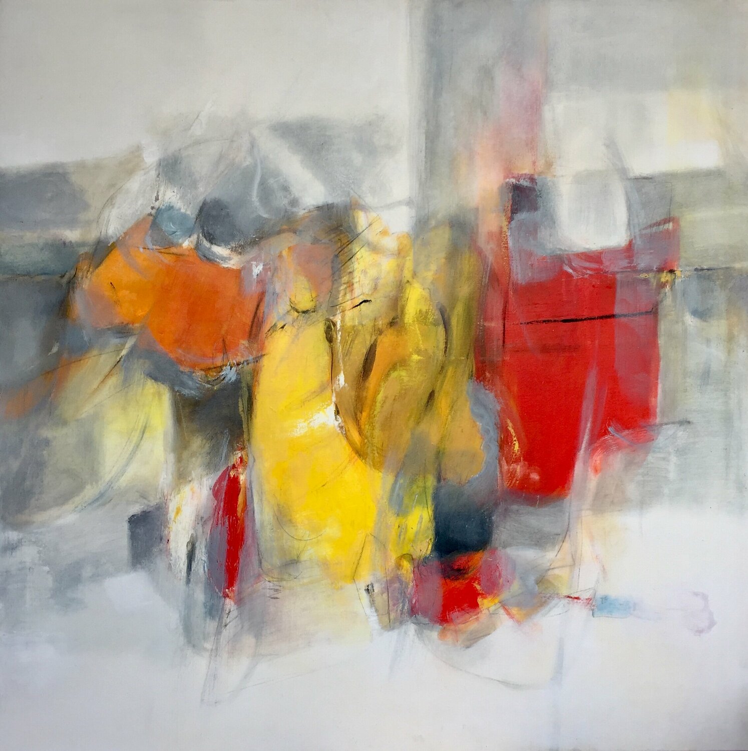 Improvvisazione N.3 Schubert Patrizia Simonetti Original painting for sale