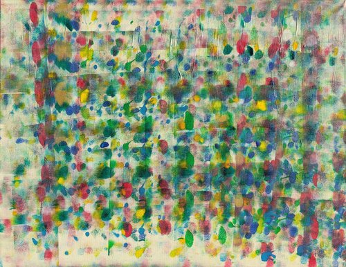 dots by Franziska Raffaël, Painting for Sale on Select