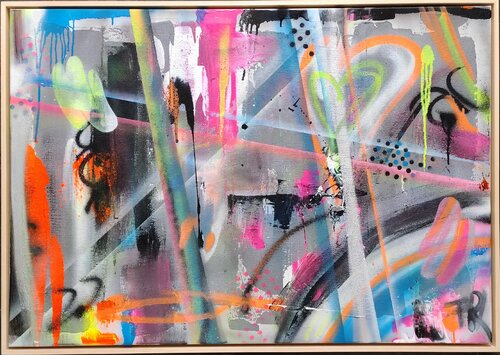 mélange royale by Franziska Raffaël, Painting for Sale on Select