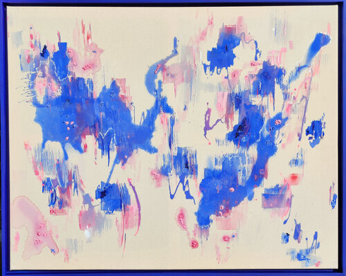 blue-rose by Franziska Raffaël, Painting for Sale on Select
