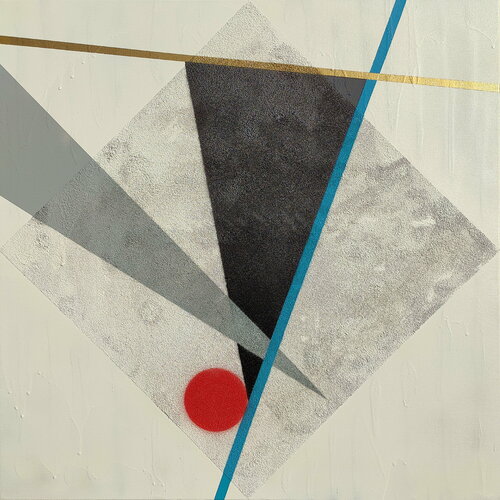 no 2 or balance, imbalance, nonchalance by Franziska Raffaël, Painting for Sale on Select