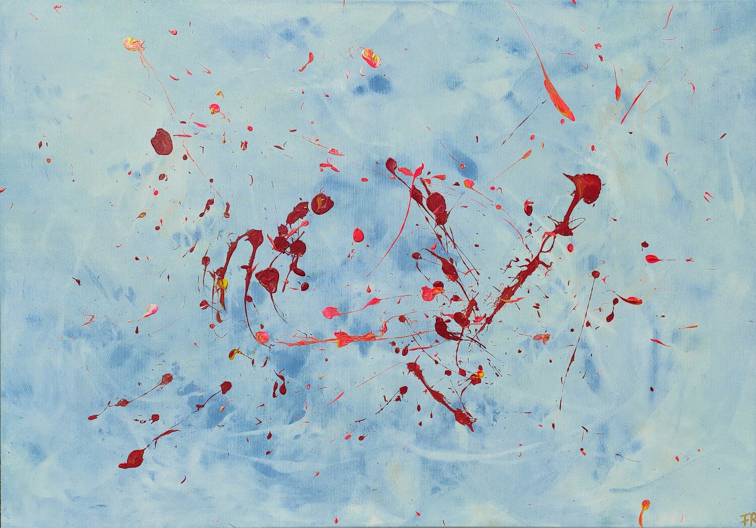 wild and free? Franziska Raffaël Original painting for sale